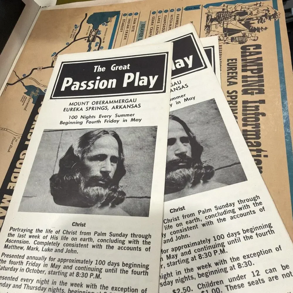 The Great Passion Play Souvenir Program Eureka Springs, Arkansas‎